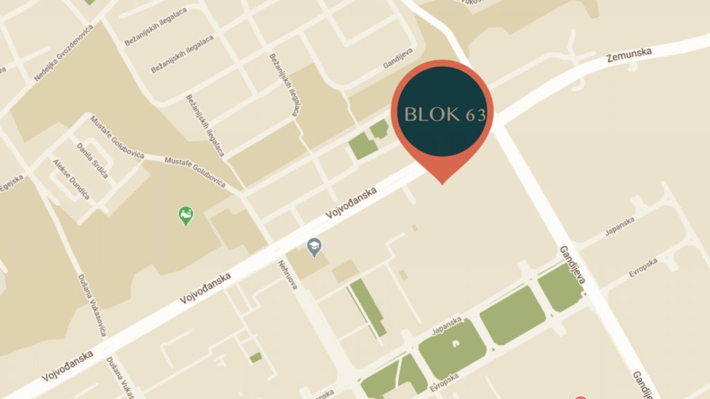 blok 63 mapa